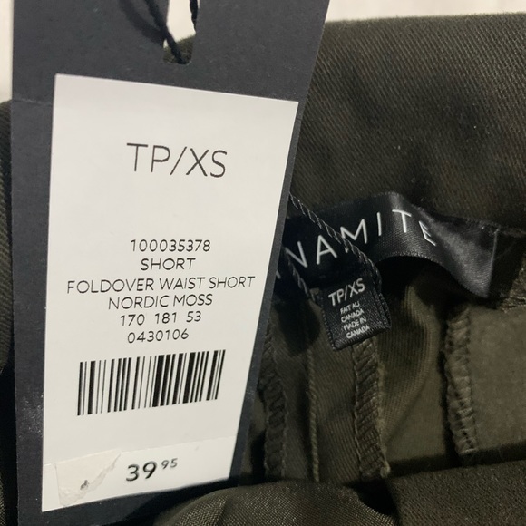 Dynamite High Waisted Foldover Shorts - Picture 5 of 5